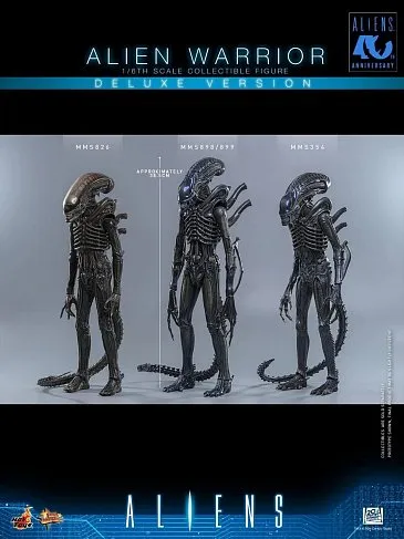 Фигурка Чужой — Hot Toys MMS899 Aliens Alien Warrior 1/6 Deluxe Version