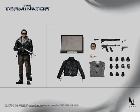 Фигурка Terminator T-800 — Inart AgA031 1/6 Collectible Figure