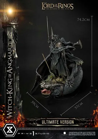 Статуя Witch-King of Angmar — Prime 1 Studio PMLOTR-10UT Lord of the Rings 1/4