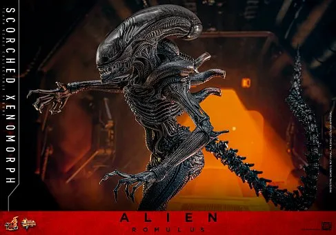 Фигурка Scorched Xenomorph — Hot Toys Alien Romulus 1/6 