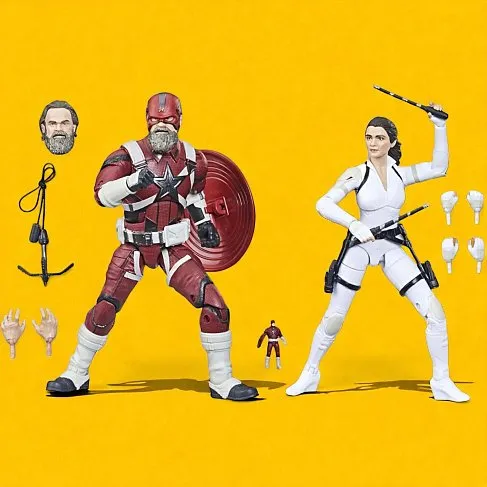 Фигурка Red Guardian & Melina Vostkoff — Hasbro Marvel Legends 2-pack