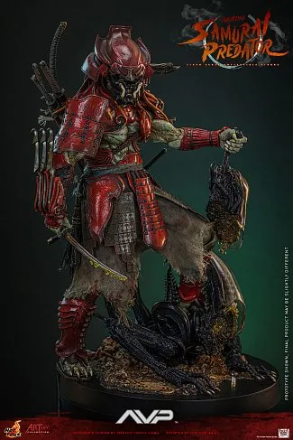 Фигурка Akaoni Samurai Predator — Hot Toys AC06 Alien vs Predator 1/6