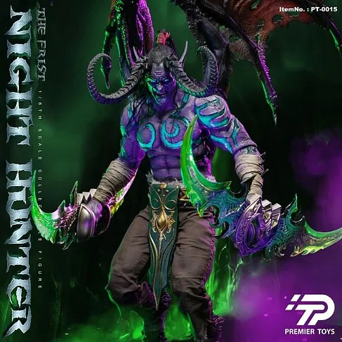 Фигурка Warcraft Illidan — Premier Toys PT-0015 Nighthunter 1/6