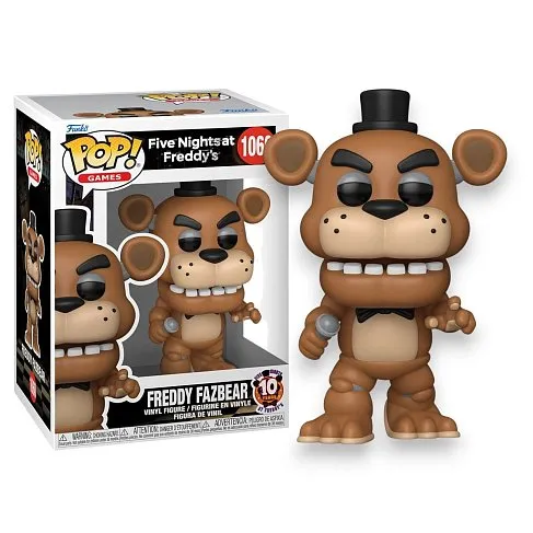 Фигурка FNAF 10th Anniversary — Freddy Fazbear Funko Pop! Vinyl Figure 1060