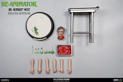 Фигурка Re-animator Doctor Herbert West — Infinite Kaustic Plastik 1/6 Deluxe Edition
