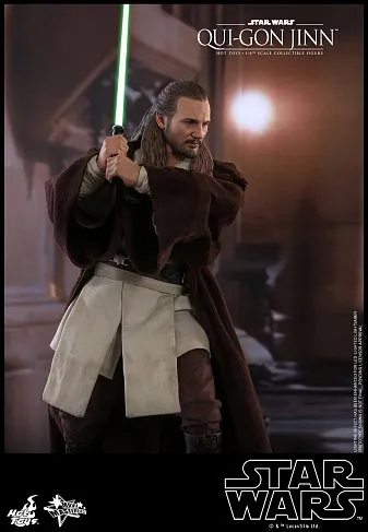 Фигурка Qui-Gon Jinn — Hot Toys Star Wars Episode I Figure 1/6