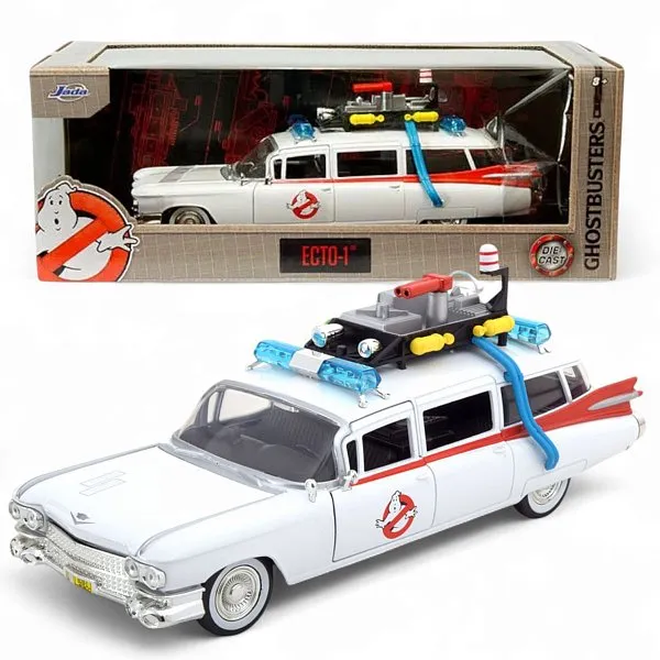 Модель Ecto-1 — Ghostbusters Diecast Model 1/24 1959 Cadillac