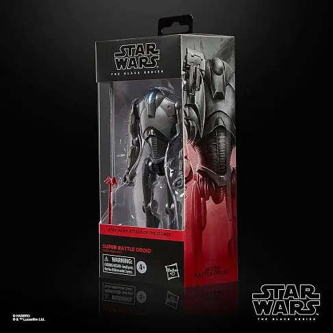 Фигурка Super Battle Droid Attack of The Clones — Hasbro Star Wars Black Series