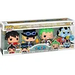 Фигурки One Piece Luffytaro Sabo Roronoa Zoro Jinbe 4-pack — Funko Pop! Vinyl Exclusive