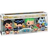 Фигурки One Piece Luffytaro Sabo Roronoa Zoro Jinbe 4-pack — Funko Pop! Vinyl Exclusive