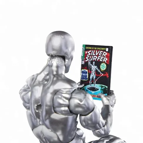 Фигурка Silver Surfer — Hasbro Marvel Legends Mini Comics Figure