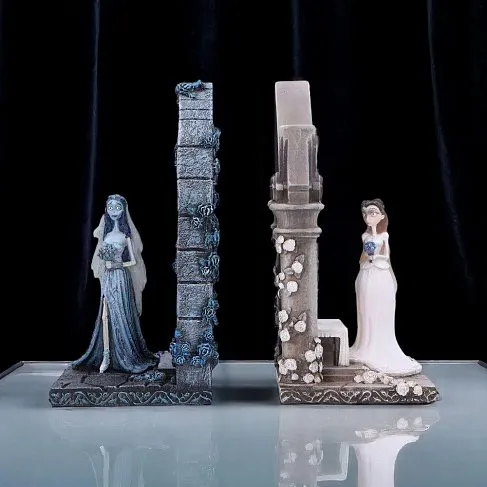 Статуэтка Corpse Bride Emily and Victoria — Nemesis Now Bookends