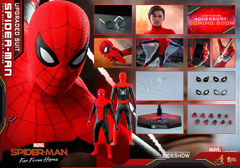 Фигурка Спайдермена — Hot Toys MMS542 Spider-Man Far From Home 1/6 Upgraded Suit