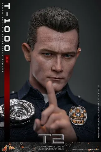 Фигурка T-1000 2.0 — Hot Toys MMS774 Terminator 2 1/6 Figure