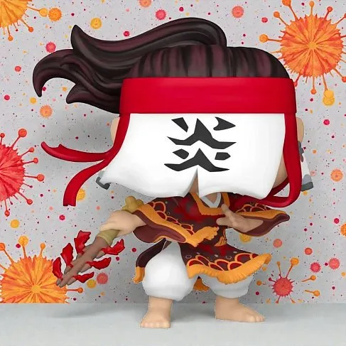Фигурка Demon Slayer Tanjuro Kamado Dance of the Sun God Exc — Funko POP! Vinyl 1255