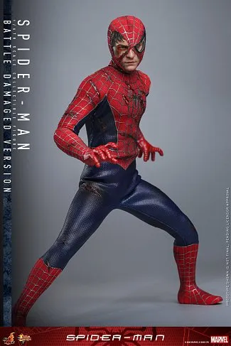 Фигурка Spider-Man Battle Damaged — Hot Toys MMS859 1/6 Figure
