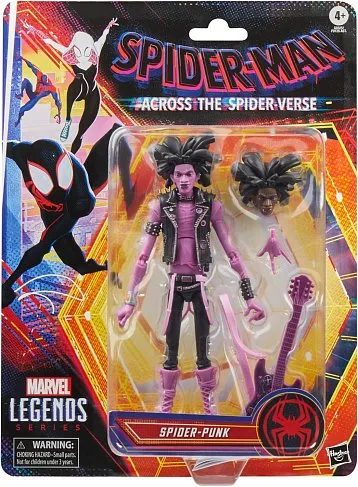 Фигурка Spider-man Across the Spider-verse Spider-Punk —Hasbro Marvel Legends Figure