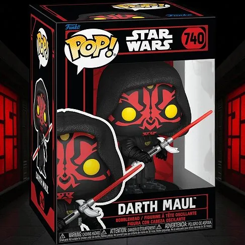 Фигурка Star Wars Dark Side Darth Maul — Funko Pop! Vinyl 740