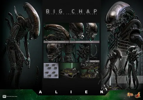 Фигурка Чужой — Hot Toys MMS826 Alien Big Chap 1/6