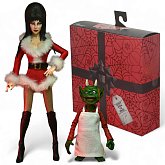 Фигурка Elvira Very Scary X-Mas Ver — Neca Clothed Deluxe Figure