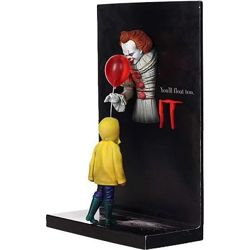 Фигурка Пеннивайз Оно — SD Toys It Pennywise w Georgie (2017) 3D Poster