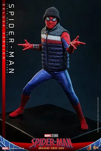 Фигурка Spider-Man Deluxe — Hot Toys MMS893 Spider-Man Brand New Day 1/6