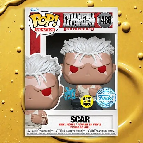 Фигурка Fullmetal Alchemist Brotherhood Scar Exclusive — Funko Pop! Vinyl 1486