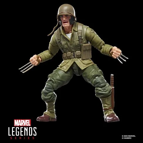 Фигурка Wolverine WWII Logan — Hasbro Marvel Legends Executioner BAF