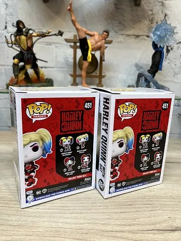 Фигурка Harley Quinn with Bat — Funko Pop! Vinyl 451 BD