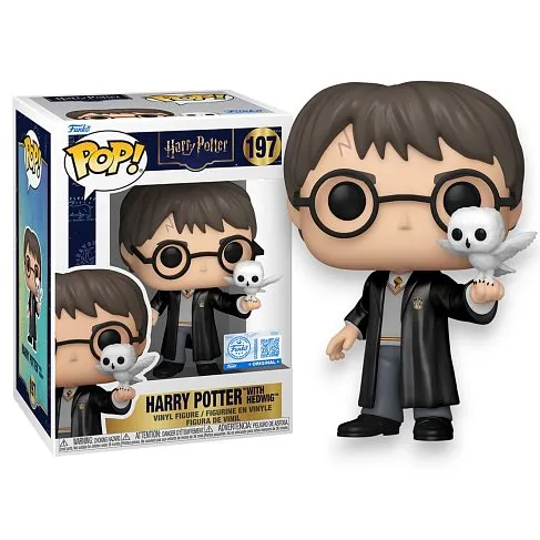 Фигурка Гарри Поттер with Hedwig Exc— Funko Pop! Harry Potter S20 Vinyl 197