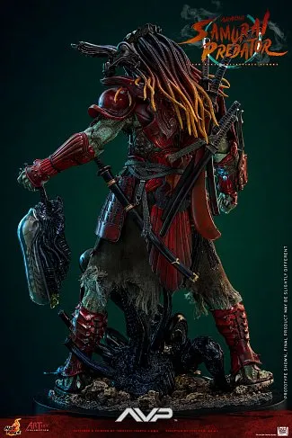 Фигурка Akaoni Samurai Predator — Hot Toys AC06 Alien vs Predator 1/6