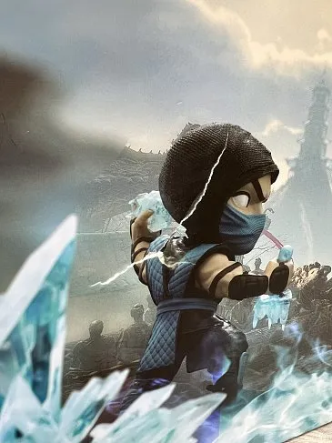 Фигурка Scorpion vs Subzero — Iron Studios Minico Mortal Kombat Arcade Set MiniCo BD