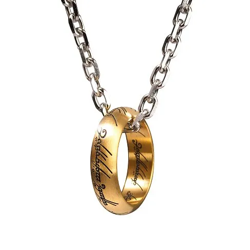 Кольцо Всевластья — Noble Collection Lord of the Rings The One Ring gold