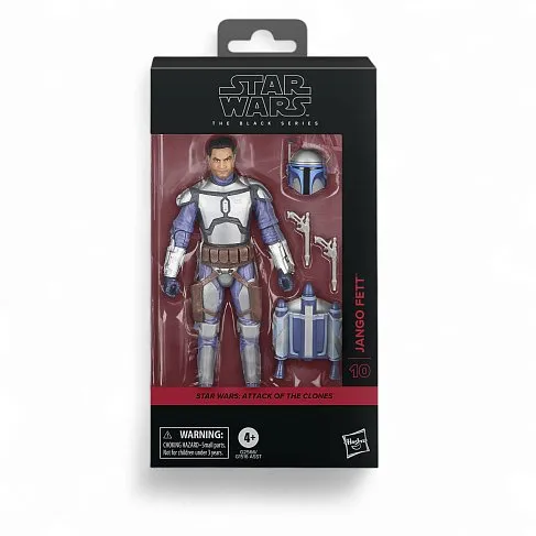 Фигурка Джанго Фетт — Hasbro Star Wars Black Series Attack of the Clones Jango Fett