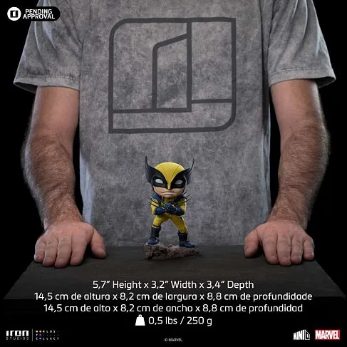Фигурка Deadpool and Wolverine — Iron Studios Minico Росомаха