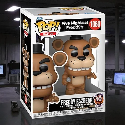 Фигурка FNAF 10th Anniversary — Freddy Fazbear Funko Pop! Vinyl Figure 1060