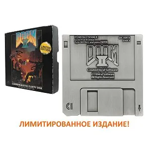 DOOM 2 Floppy Disk Limited Edition Replica