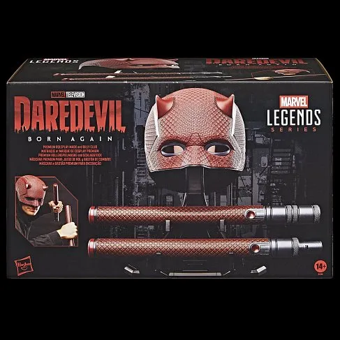 Шлем Сорвиголовы — Hasbro Marvel Legends Daredevil Born Again Mask