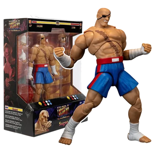 Фигурка Sagat — Jada Ultra Street Fighter II Figure
