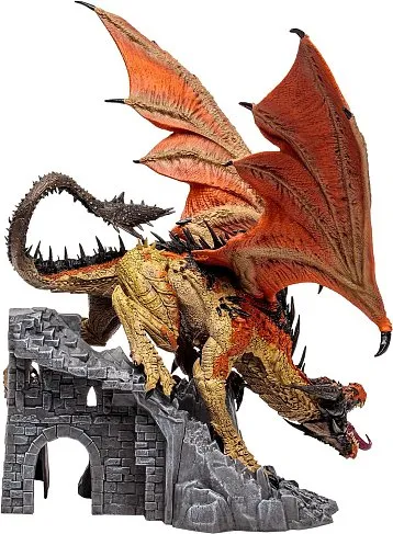 Фигурка Tora Berserker Clan Dragon — McFarlane Toys Dragons Series 8 Gold Label