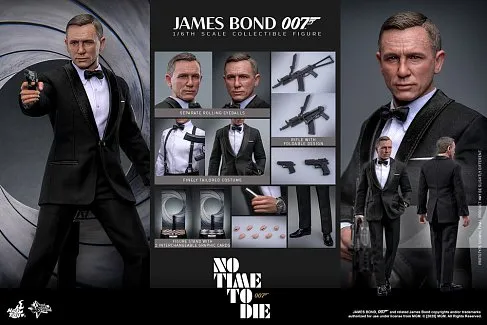Фигурка James Bond — Hot Toys MMS803 No Time To Die 1/6