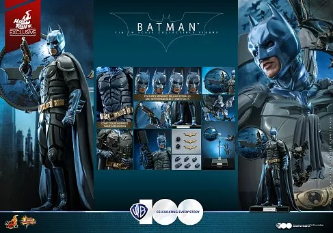 Фигурка Бэтмен — Hot Toys MMS697 WB 100 Batman Exclusive 1/6