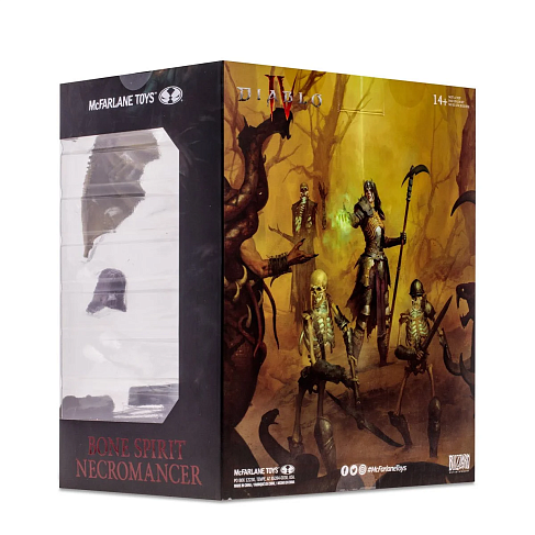 Фигурка Necromancer Common — McFarlane Toys Diablo IV Posed Figure