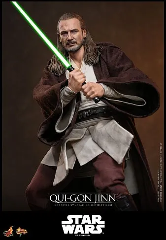 Фигурка Qui-Gon Jinn — Hot Toys MMS880 Star Wars The Phantom Menace 1/6