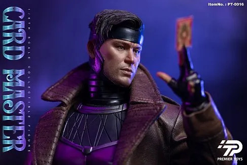 Фигурка Card Master Deadpool & Wolverine Gambit — Premier Toys PT-0016 1/6