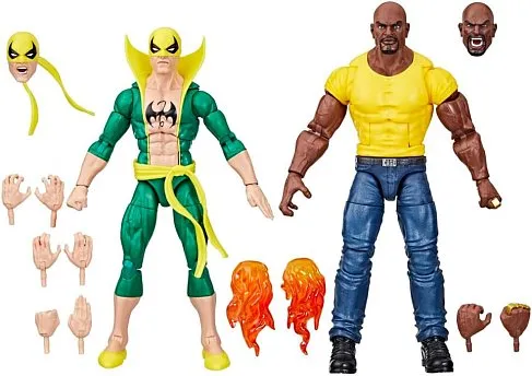 Фигурки Iron Fist w Luke Cage — Hasbro Marvel Legends 85th Anniversary