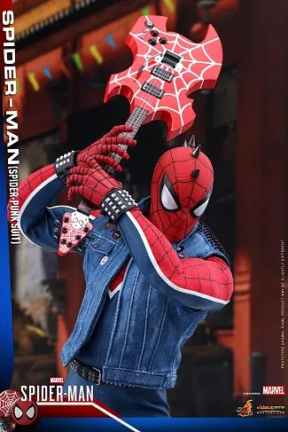 Фигурка Спайдермена — Hot Toys VGM32 1/6 Spider-Man Spider-Punk Suit