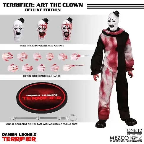 Фигурка Terrifier Art the Clown Deluxe — Mezco One 12 Collective