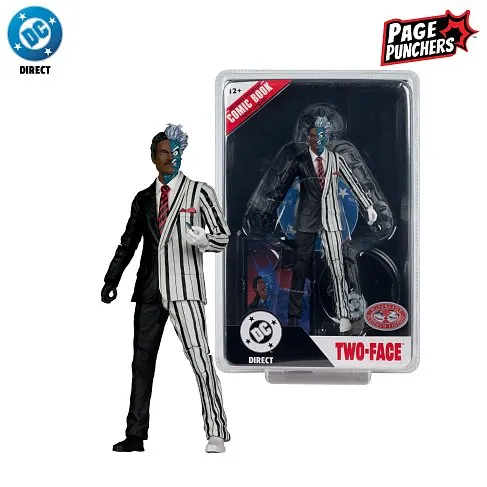 Фигурка DC Direct Two-face Batman 1989 w Comic book — McFarlane Toys Figure