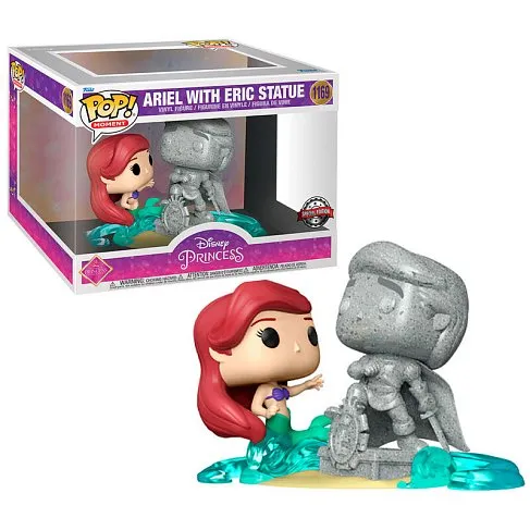Фигурка Little Mermaid Ariel w Statue Eric Exclusive — Funko Pop! Vinyl Disney Ultimate Princess 1169